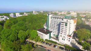 Budova, v ktorej sa apartmánový hotel nachádza