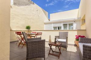 Jaleo Penthouse in Malaga by Solaga Holiday Homes 발코니 또는 테라스