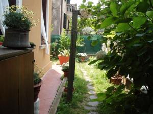 Zahrada ubytování Perla B&b