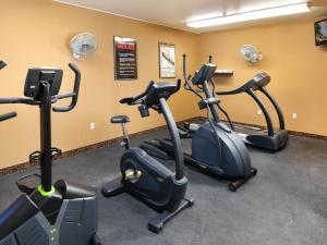 Fitness centrum a/nebo fitness zařízení v ubytování Crystal Inn Hotel & Suites - West Valley City