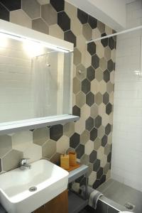 Kúpeľňa v ubytovaní Evangelia Rooms & Αpartments - B