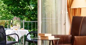 Posezení v ubytování Hotel Erasmus - Mein Genuss- und Wellnesshotel