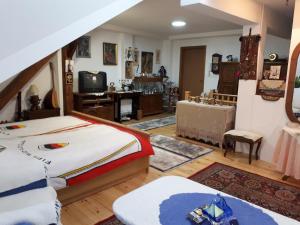 Televisyen dan/atau pusat hiburan di Apartment Sun