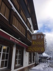 Hotel Soliva saat musim dingin