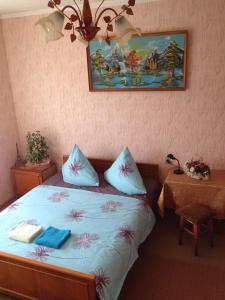 Postel nebo postele na pokoji v ubytování Na Gorbochku