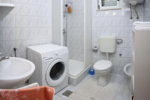 Koupelna v ubytování Apartment Mirni Kutak