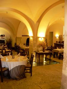 ห้องอาหารหรือที่รับประทานอาหารของ Residence Il Palazzo