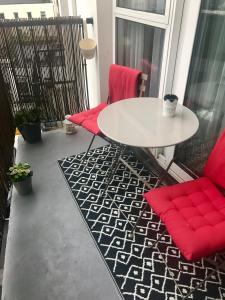 Posezení v ubytování City Centre Georgian Apartment
