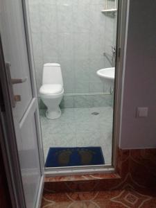 Koupelna v ubytování Gonio Apsaros House