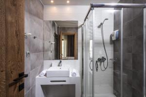 Koupelna v ubytování Harma Boutique Hotel