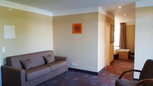 Posezení v ubytování SORAT Insel-Hotel Regensburg