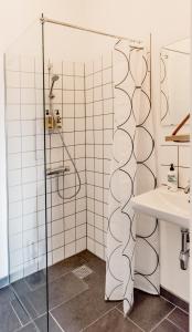 Ένα μπάνιο στο Guesthouse Klitmøller