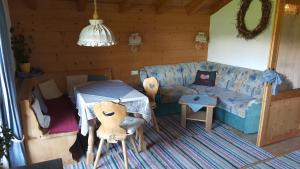Istumisnurk majutusasutuses Bio-Berghof