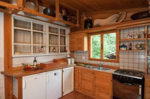 Køkken eller tekøkken på Romantic cottage