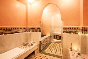 Koupelna v ubytování Riad Arabesque & Spa