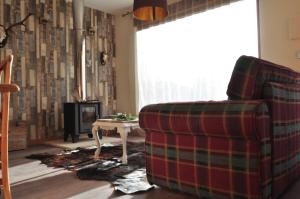 A television and/or entertainment centre at El Jardin de Manuela