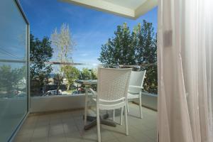 Balkón nebo terasa v ubytování Hotel Cristallo
