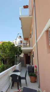 Balkón nebo terasa v ubytování Apartments Alissa
