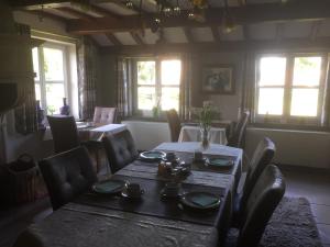 Posezení v ubytování B&B Decoster