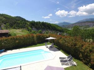 Nespecifikovaný výhled na hory nebo výhled na hory při pohledu z bed and breakfast