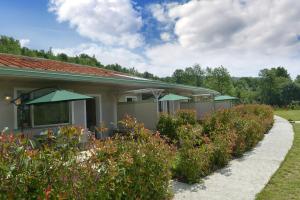 A garden outside Il Mulin Vecchio