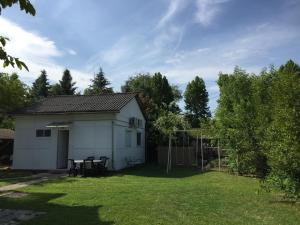 Zahrada ubytování Pálma Apartmanház Siófok