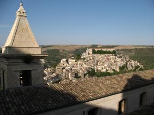 a view of a city from the roof of a building at A' naca in Ragusa