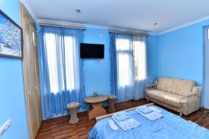 TV a/nebo společenská místnost v ubytování Haghpat Hotel