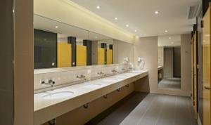 Bilik mandi di Orange Hotel - Wenhua, Chiayi
