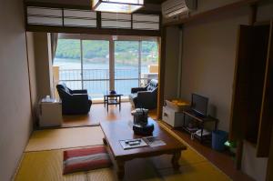 Istumisnurk majutusasutuses Hotel Yakushima Sanso