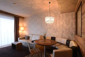 Posezení v ubytování ALIA appartements & wellness