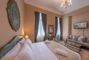 Postel nebo postele na pokoji v ubytování Palladian Home