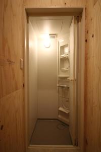 A bathroom at Hostel Fish in a River