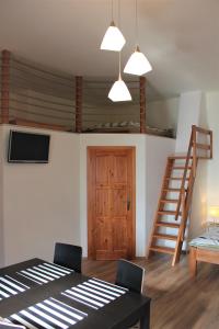 Postel nebo postele na pokoji v ubytování Apartmány Turold Mikulov