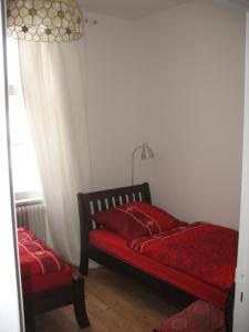 Postel nebo postele na pokoji v ubytování Ferienwohnung Westend-Grunewald