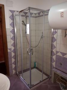 Kylpyhuone majoituspaikassa Casa Aurora