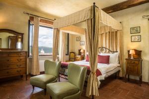 Кровать или кровати в номере Villa Di Capovento