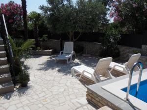 Zahrada ubytování Aurelia Apartment