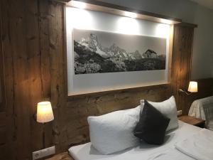 Voodi või voodid majutusasutuse Gletscherchalet toas