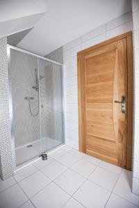 Kúpeľňa v ubytovaní Vila Lednice