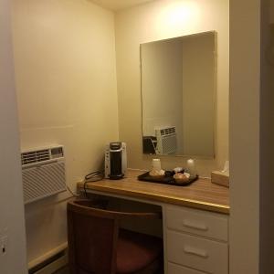Kuchyň nebo kuchyňský kout v ubytování Greenwell Motel
