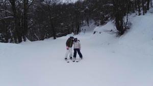 Apartamento Termas de Chillán v zimě