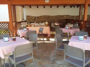 Restaurace v ubytování B&B Monelli