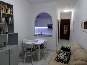 Posezení v ubytování Beachfront Deluxe Apartment