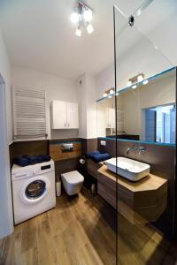 Koupelna v ubytování Apartamenty City View od WroclawApartament-pl