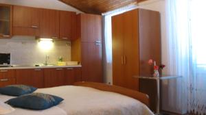 Η κουζίνα ή μικρή κουζίνα στο KrkaHaus