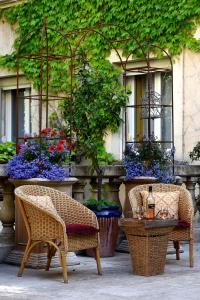 Zahrada ubytování The Originals Boutique, Hôtel du Parc, Cavaillon