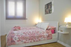 Krevet ili kreveti u jedinici u objektu Apartamento Recreo Cadiz