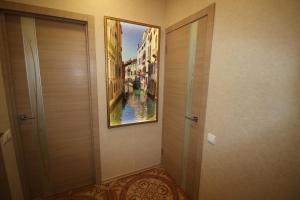 スィクティフカルにあるComfort apartment "Venice"の廊下
