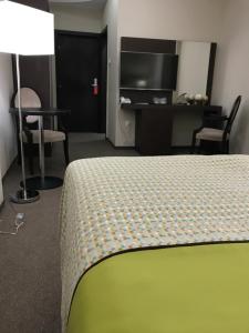 TV a/nebo společenská místnost v ubytování Hotel Alex